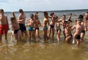 Летняя школа каратэ киокушинкай 2019 СОФКК на турбазе Сосновый бор