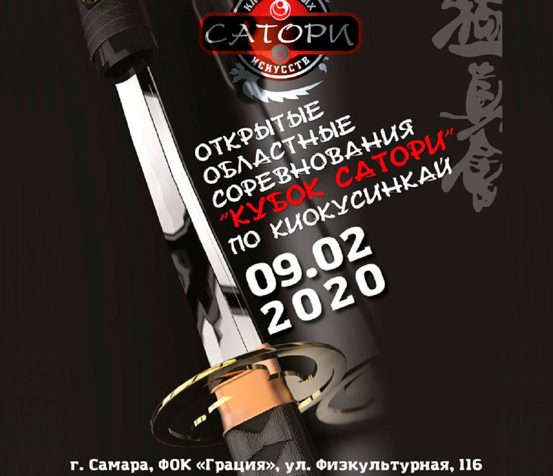 Открытый турнир Самарской области "Кубок Сатори" 09.02.2020
